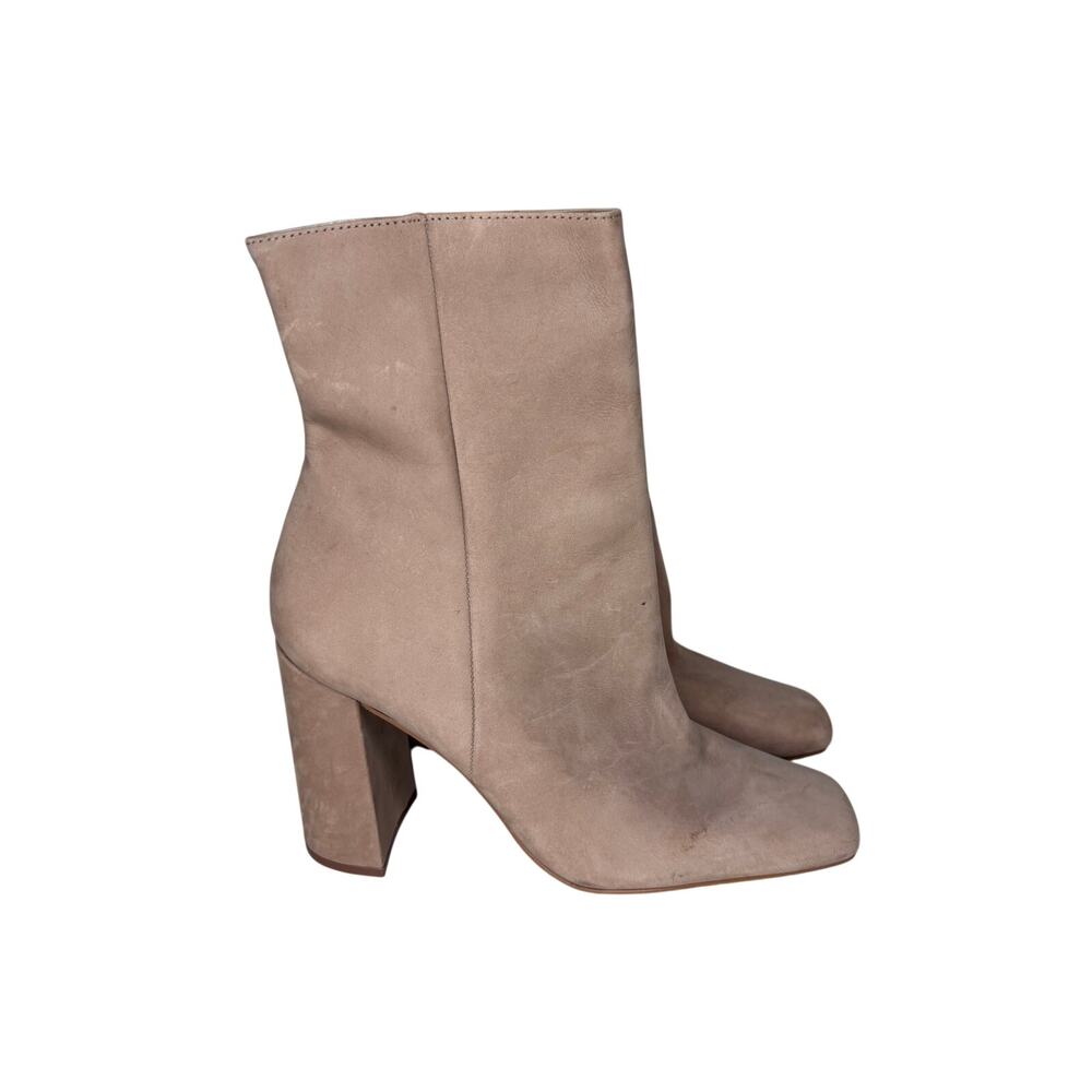 Steve Madden Lourde Nubuck Leather Ankle Boots SZ 10